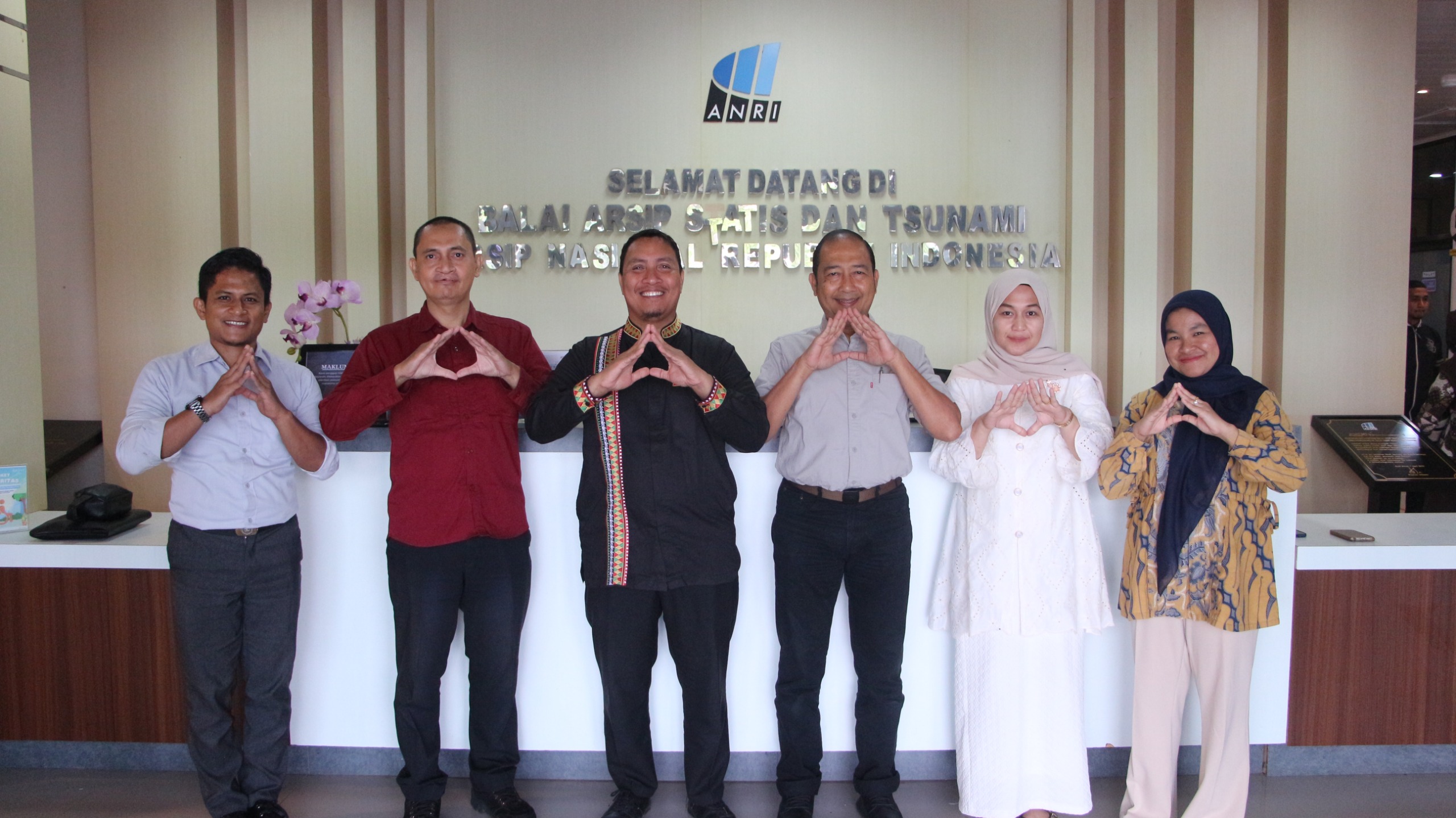 BAST ANRI Terima Kunjungan Konsultasi Pengelolaan Arsip Elektronik dari DPMPTSP Aceh